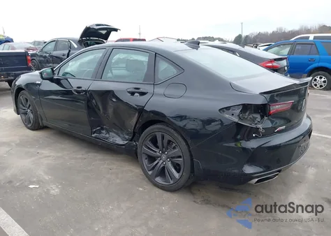 2022 Acura Tlx A-Spec Package из США, поврежденный, VIN 19UUB5F53NA004591